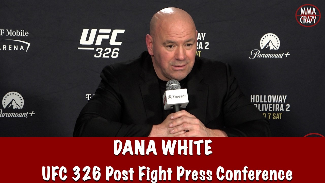 Dana White reacts to Max Holloway loss at UFC 326 talks Jon Jones & Conor McGregor, UFC White House