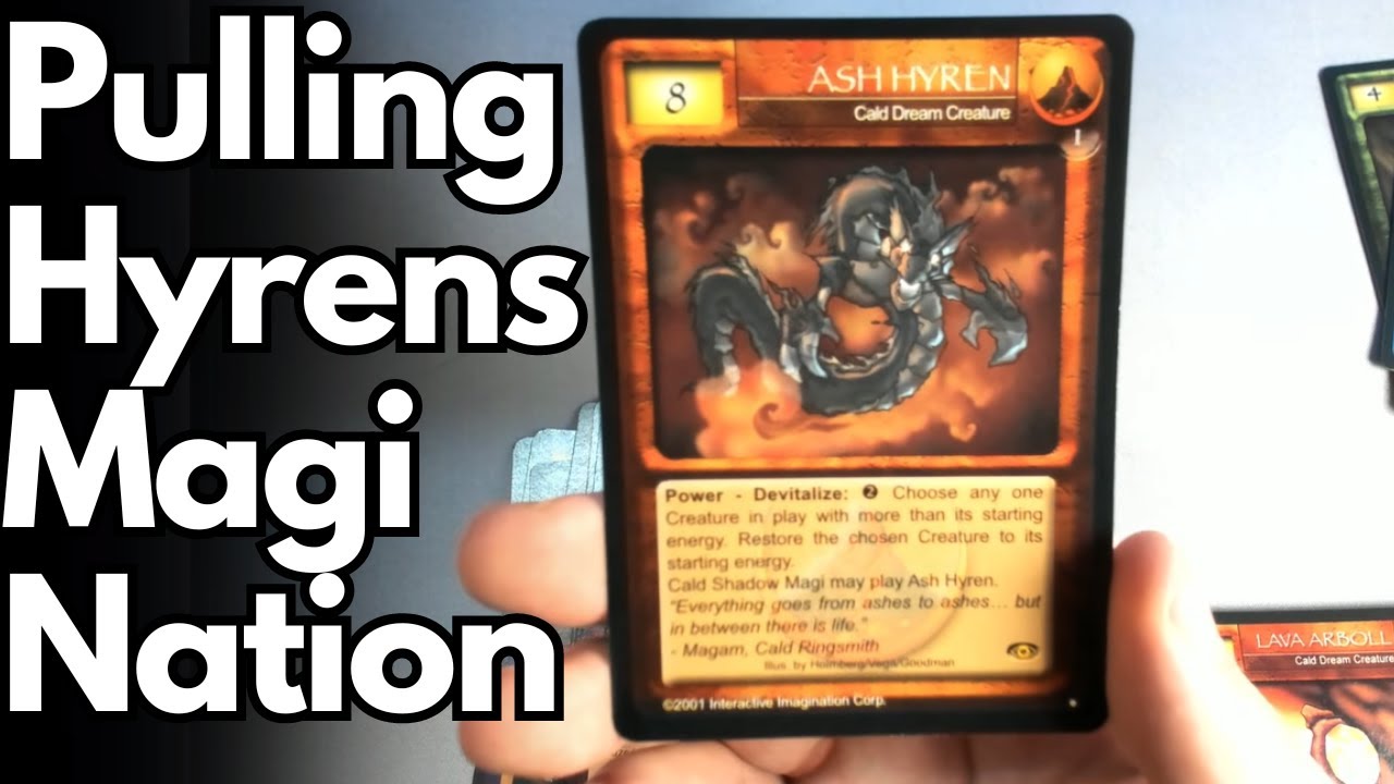 Who Needs Charizard When You Have Hyrens? Magi Nation Duel Variety Pack Opening
