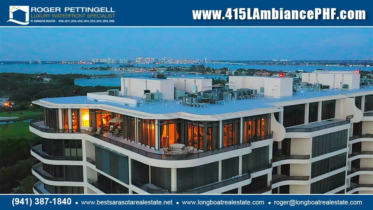 Wonderful views from this penthouse at 415 L'Ambiance PH-F