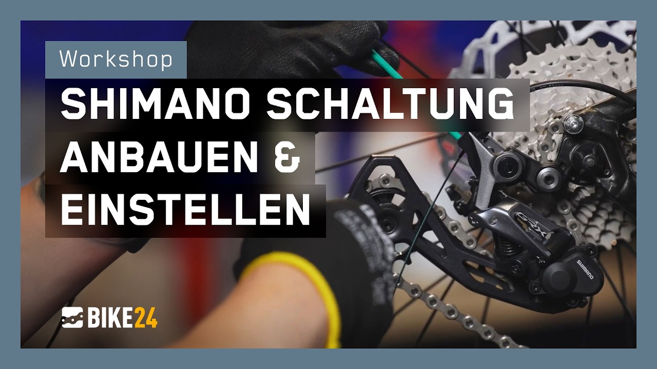 Anleitung: Shimano Schaltung einstellen | Schaltwerk & Umwerfer montieren, Pedale wechseln (How to)
