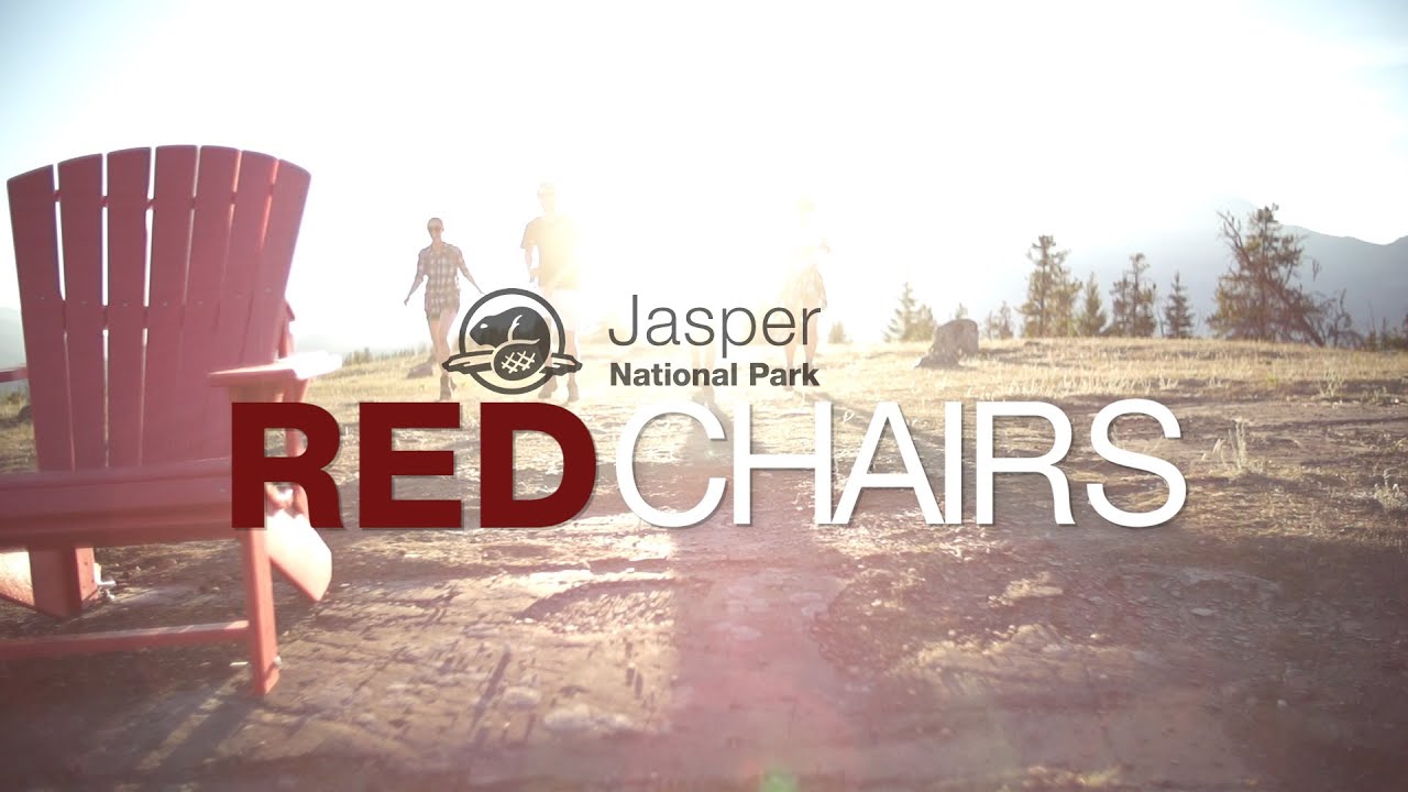 Red Chairs - Jasper National Park