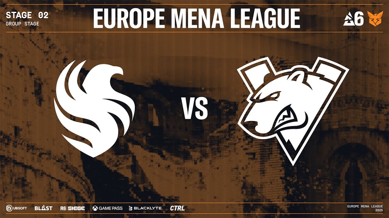 Team Falcons против Virtus.pro // EML '25, 2-й этап - Групповой этап