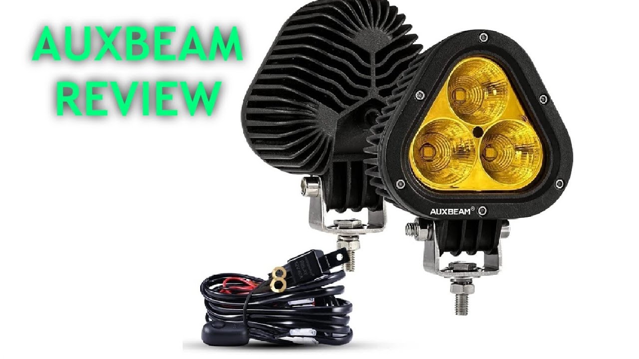 Auxbeam 4 Inch LED Amber Offroad Lights (REVIEW)
