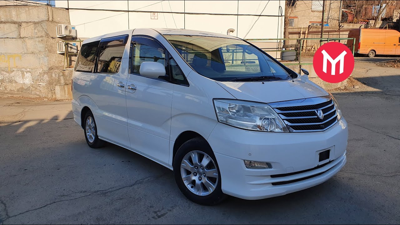 Toyota Alphard 3.0 G MZ 2006г.в. Рестайл, конструктор. Осмотр