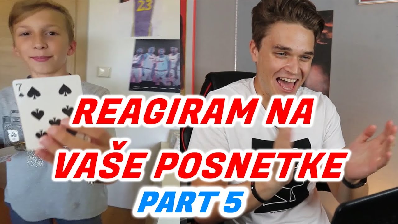 REAGIRAM NA VAŠE POSNETKE PART 5!😱 ...NEKOGA SEM PRESENETIL 🥳