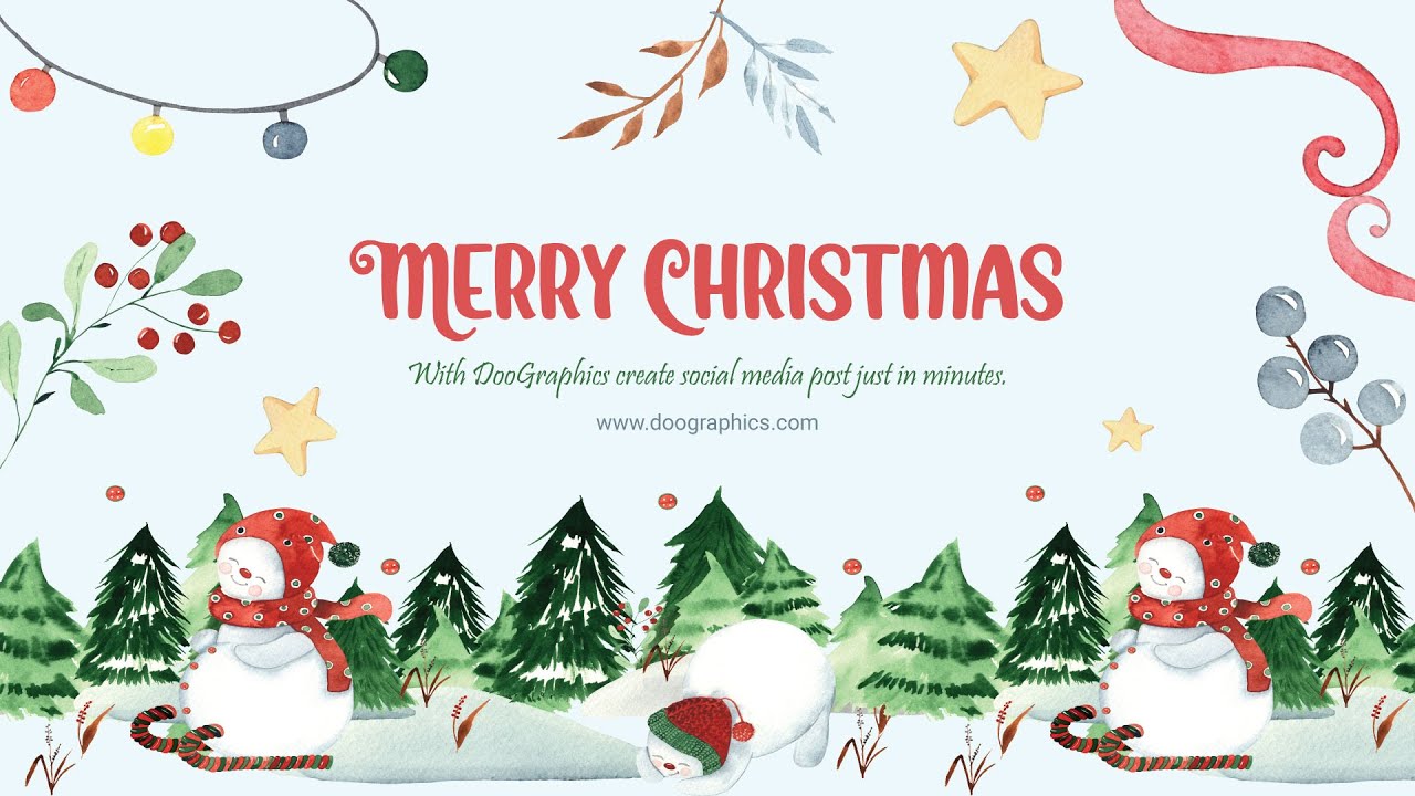 Download Merry Christmas Wishes 2022 After Effects Templates | Free Stock Video Animation