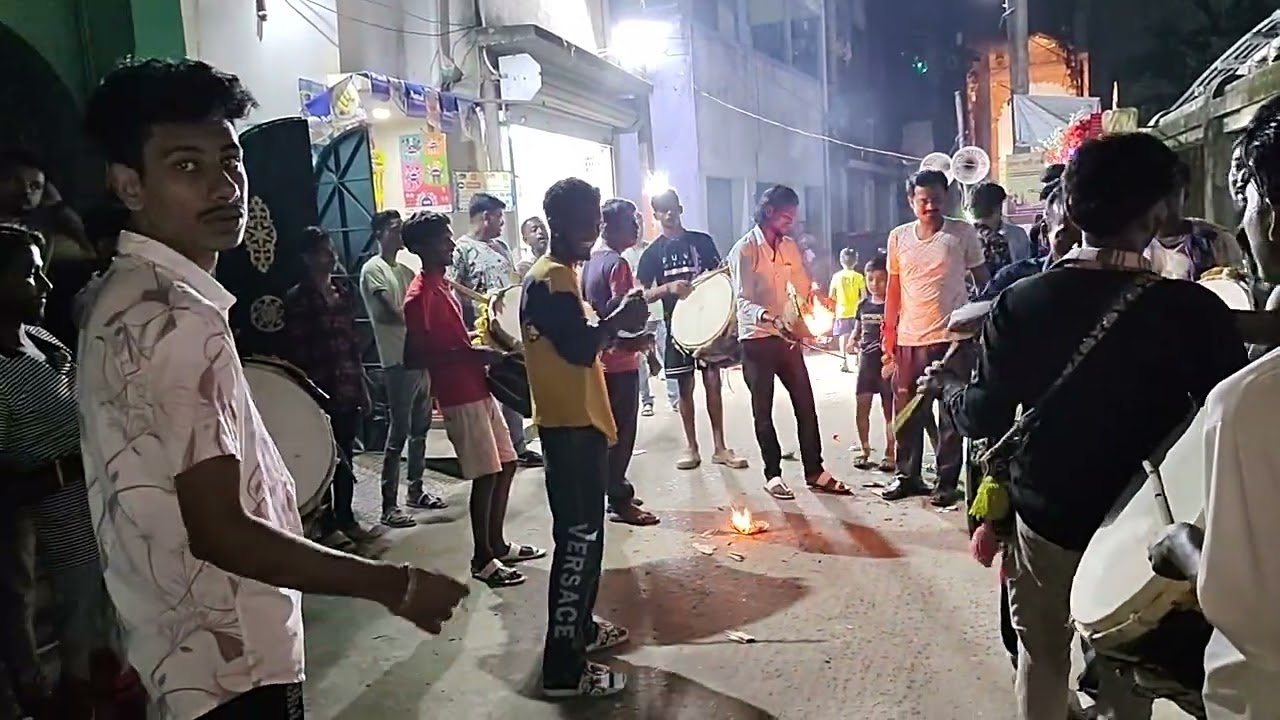 New Durga Dhol Tasha ..🔥# Nabadwip Kathamo puja 2k24 🔥🥳