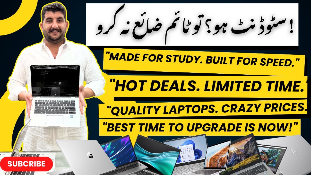 Used And New Laptops for Students And Professionals