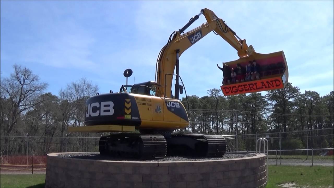 Spin Dizzy Off-Ride POV: Diggerland USA, West Berlin NJ 2016