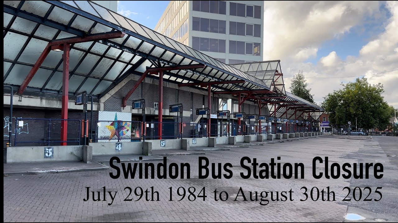 Swindon Bus Station Closure August 2025