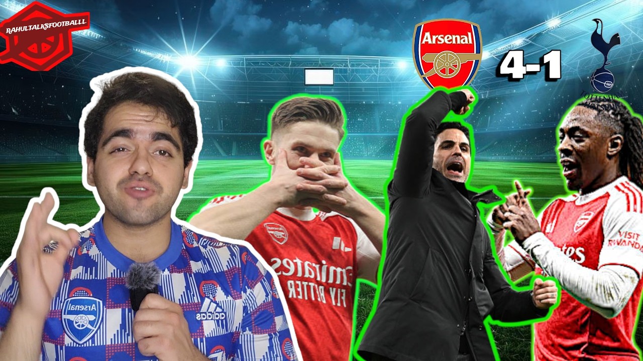 Arsenal vs Tottenham 4-1 FULL TIME – Spurs Torn Apart