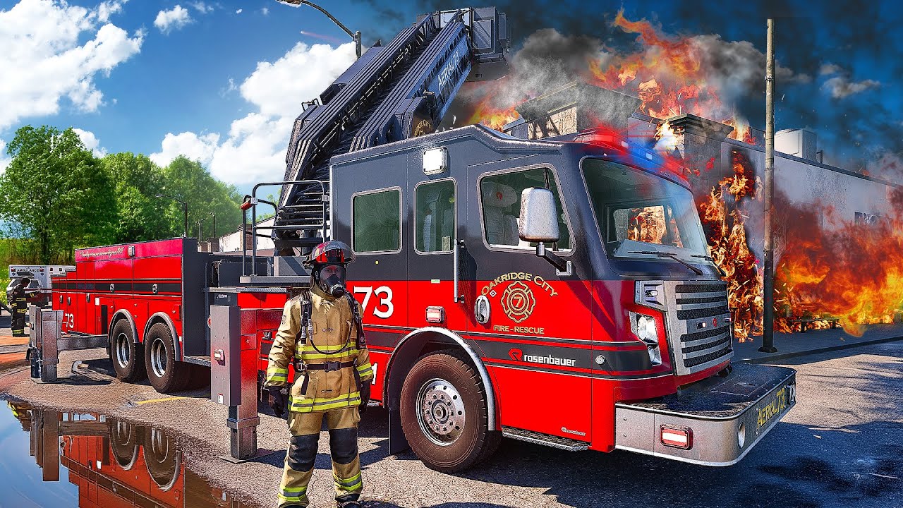 Supermarkt in Flammen | Firefighting Simulator: Ignite #4 | Feuerwehr Simulator