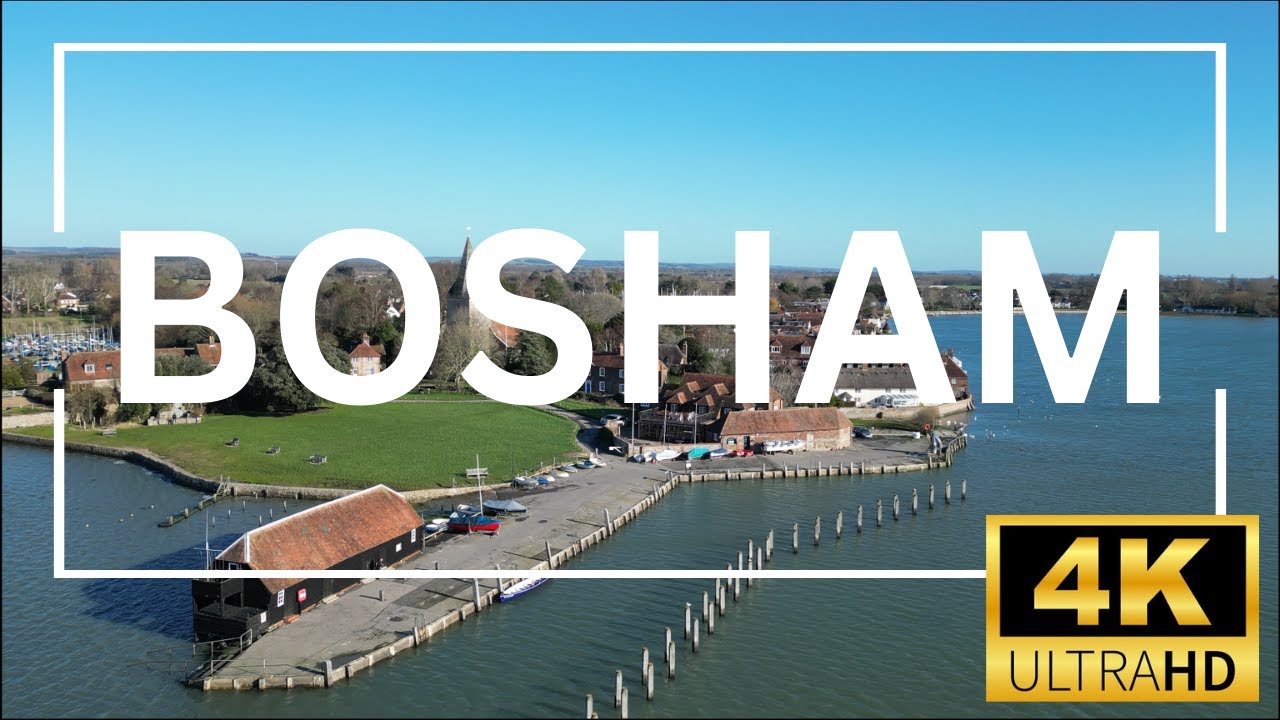 Bosham, Chichester, West Sussex 4K Drone Footage