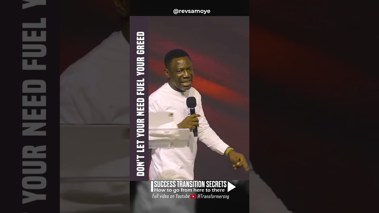 I almost married a billionaire before this happened || Rev. Sam Oye.