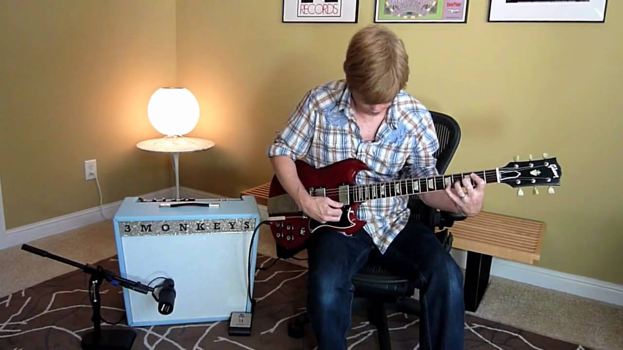 3 Monkeys Orangutan Amp demo - Fat Sound Guitars - by Greg Vorobiov