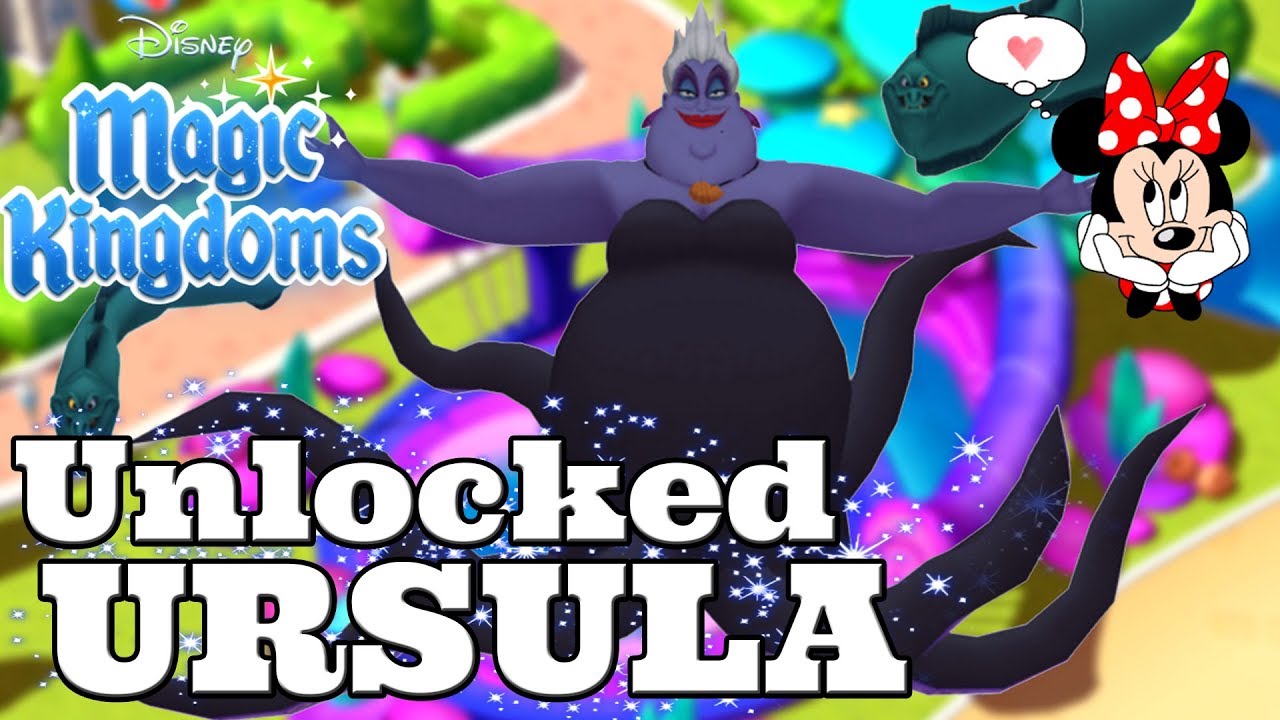 UNLOCKED URSULA! THE LITTLE MERMAID EVENT in Disney Magic Kingdoms | Gameplay Walkthrough Ep.313