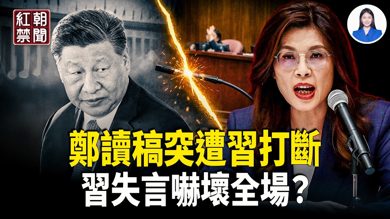 鄭開口硬被打斷，習身高又穿幫 習失言嚇壞全場？鄭神秘親信被起底，中國男突闖日本皇居【紅朝禁聞】