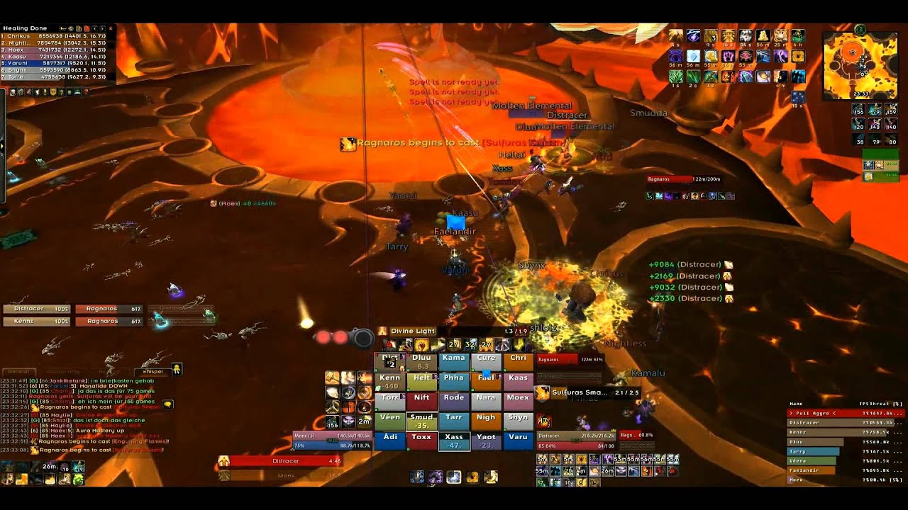 WoW Cataclysm Allvatar Raid Video Guide by Irae AoD - Ragnaros  - Feuerlande