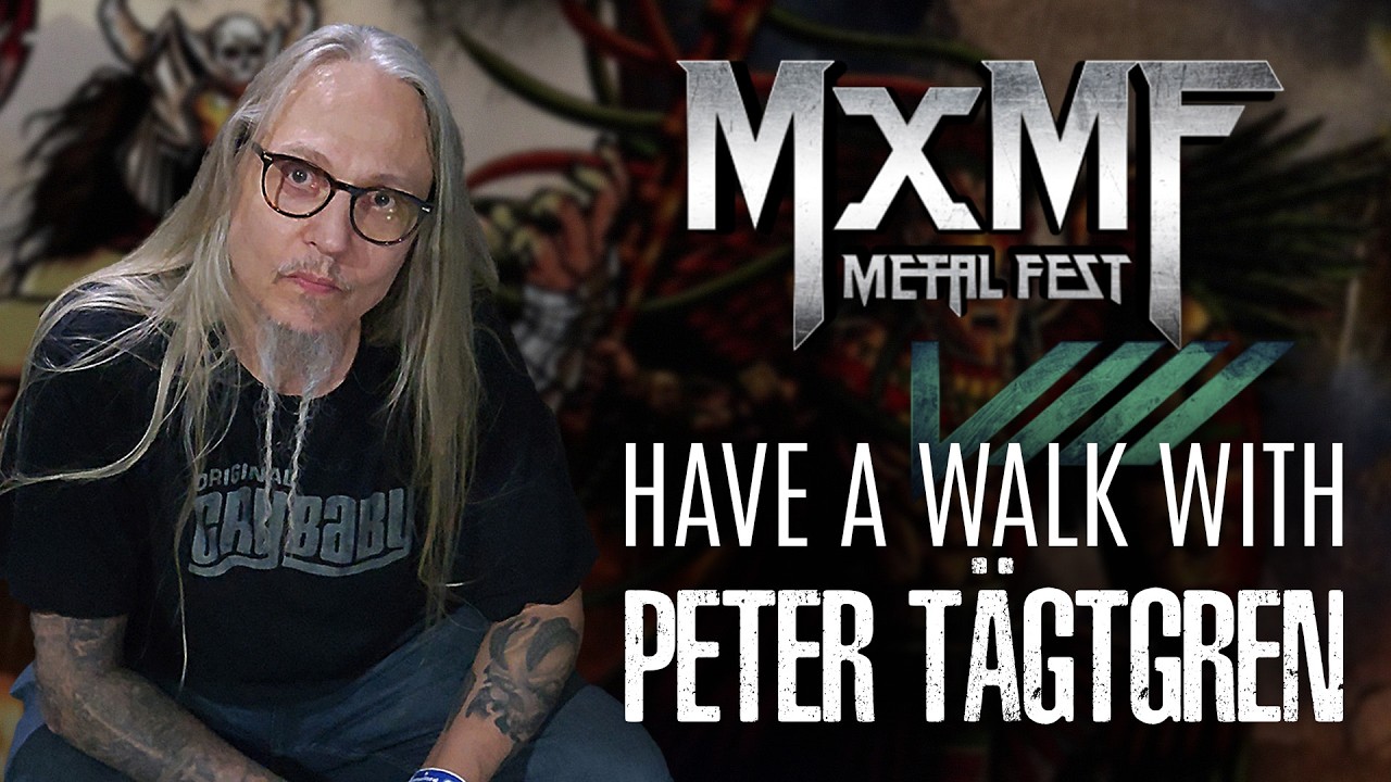 Have a walk with Peter Tägtgren @MXMF 2024 backstage