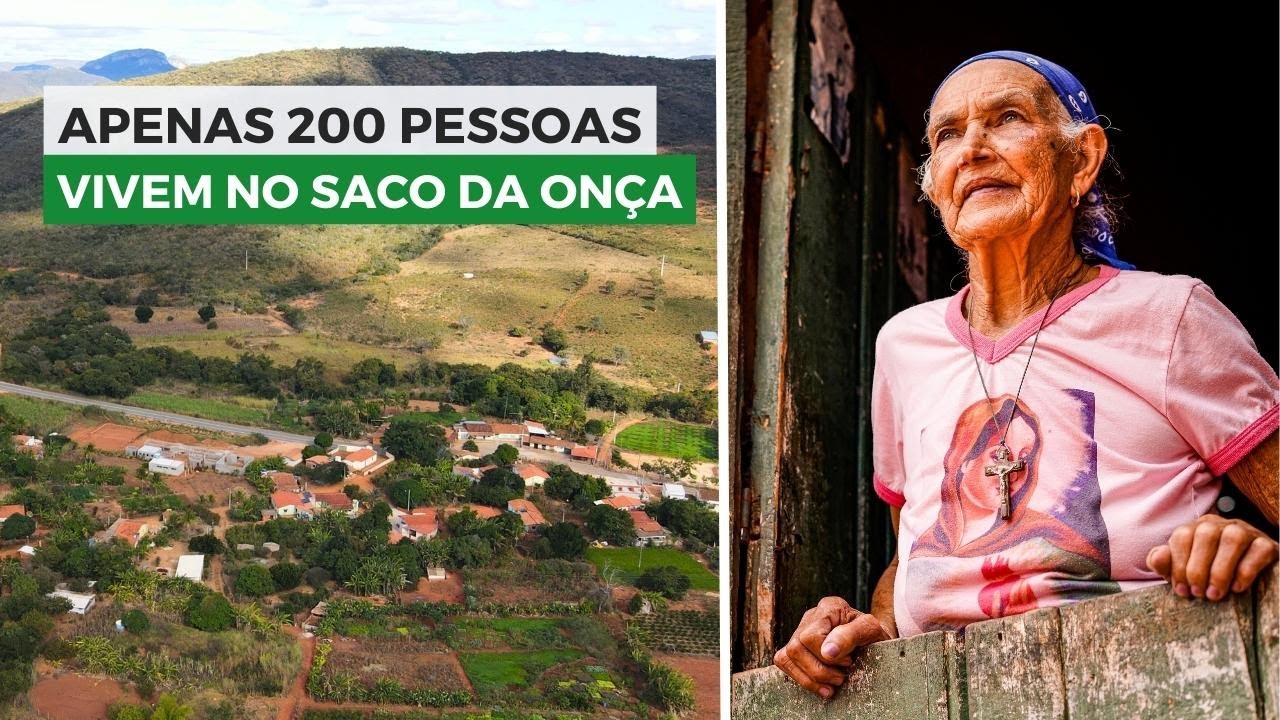 Como é a vida no Saco da Onça? Pouca gente vive aqui!