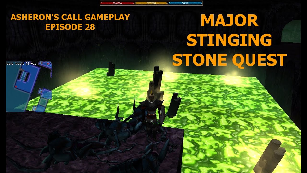 Major Stinging Stone Quest Walkthrough | Asheron's Call Gameplay