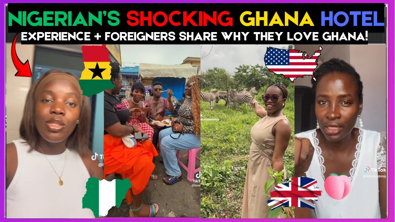 🇬🇭🇳🇬 NIGERIAN'S SHOCKING GHANA HOTEL EXPERIENCE + FOREIGNERS  SHARE WHY THEY LOVE GHANA | KammaDyn
