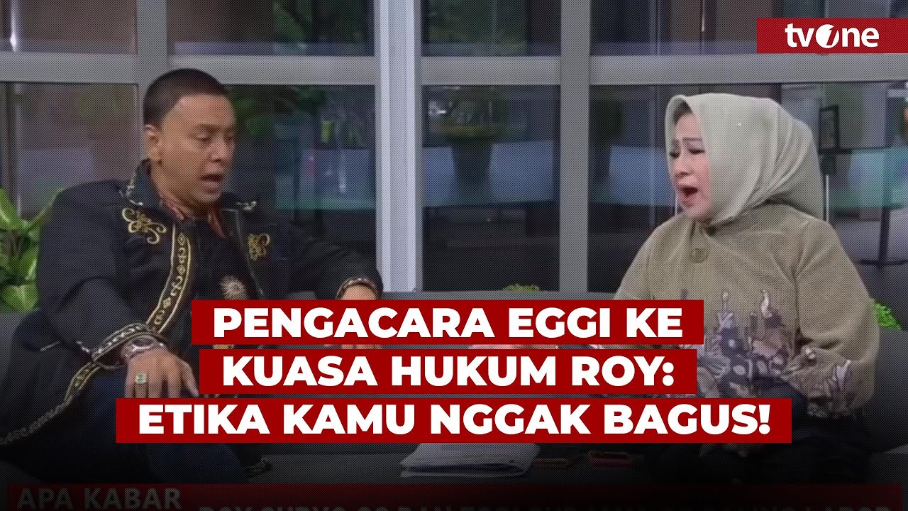 Kawan Jadi Lawan, Pengacara Kubu Roy Mengaku Kaget Dilaporkan Eggi Sudjana | tvOne