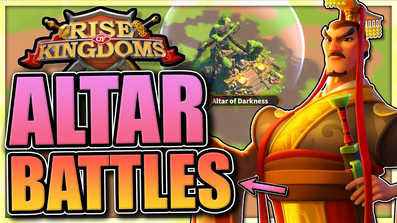 Altar of Darkness [also fishing event?] Restart kvk in Rise of Kingdoms