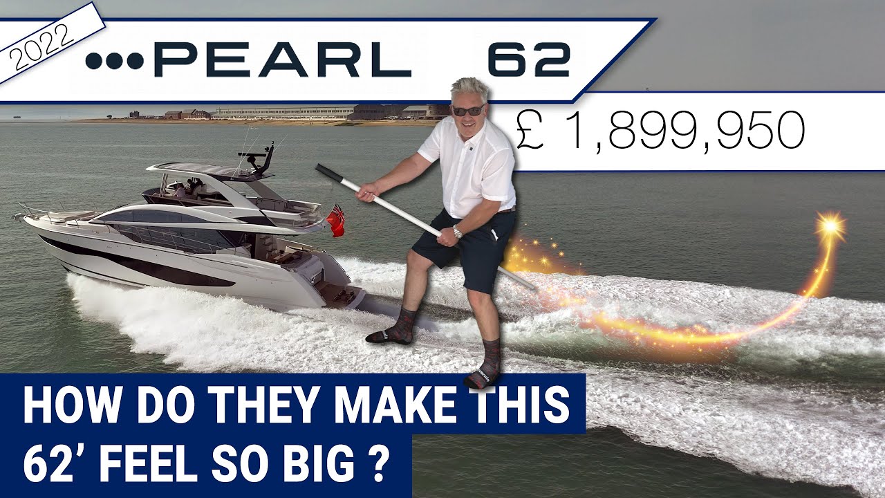 Pearl 62 — Как им удаётся сделать эту 62-футовую лодку такой большой? — Экскурсия на лодке и анал...