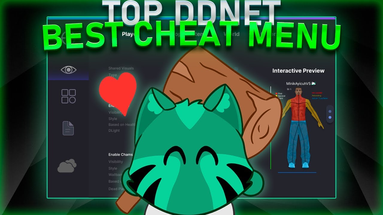[Updated] DdNet - Cheat Menu | Greated Cheats For DdNet | Aimbot, Many Functions | FREE + Undetected