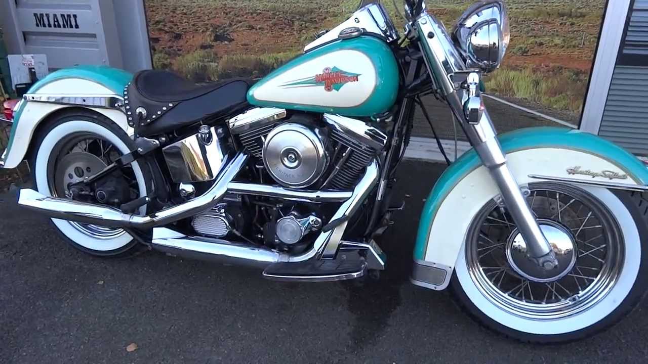 HARLEY DAVIDSON SOFTAIL HERITAGE 1340EVO 1992 GARAGE DE LA GRAMMOIRE 44120 VERTOU