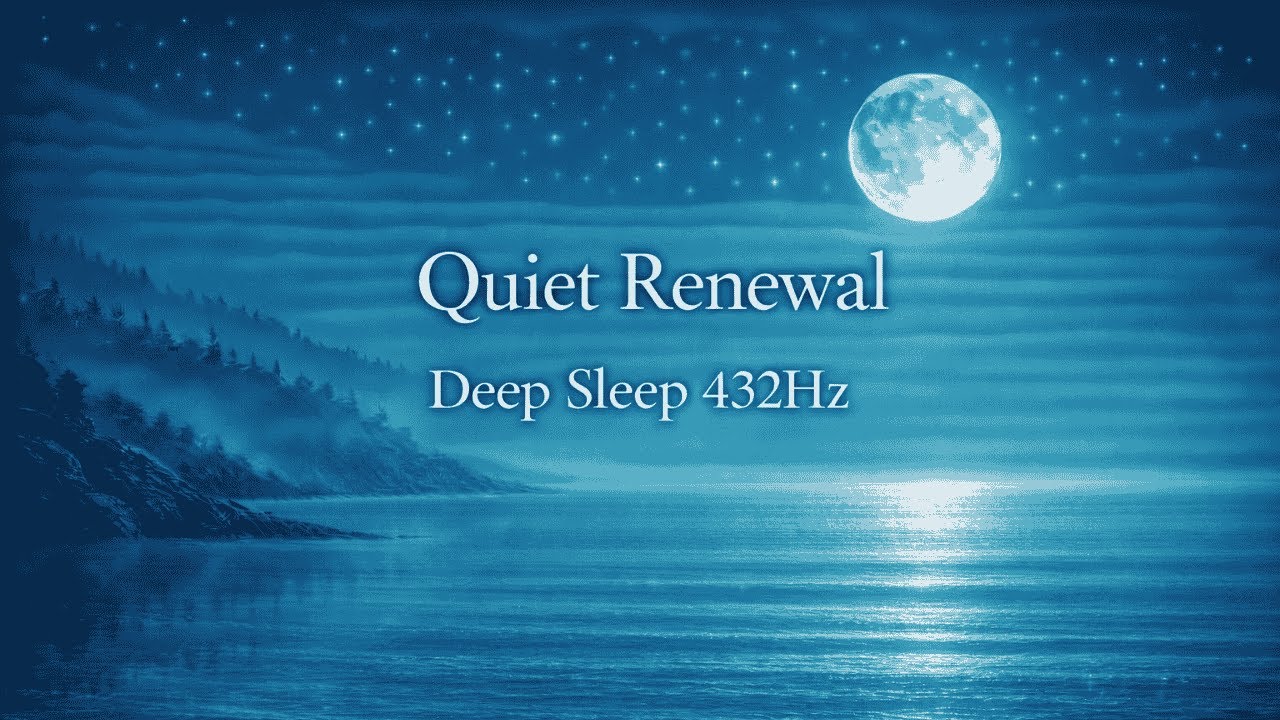 Quiet Renewal for Sleep ｜ Deep Sleep 432HzRenovación Tranquila para Dormir ｜ Sueño Profundo 432Hz
