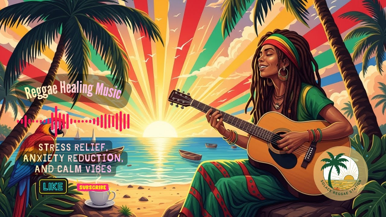 Reggae Healing Music for Stress Relief, Anxiety Reduction, and Calm Vibes