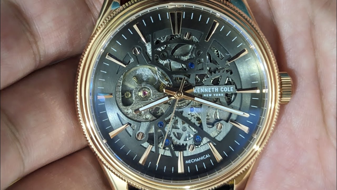 Kenneth Cole Automatic Watch Unboxing #Titan Watches #KennethCole #AutomaticWatch #FirstImpressions