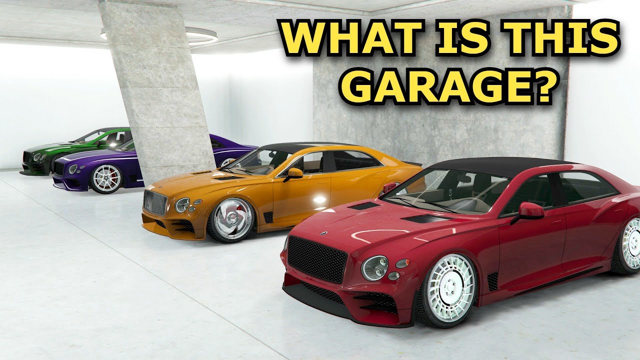 THE BEST MANSION GARAGES IN GTA ONLINE?!
