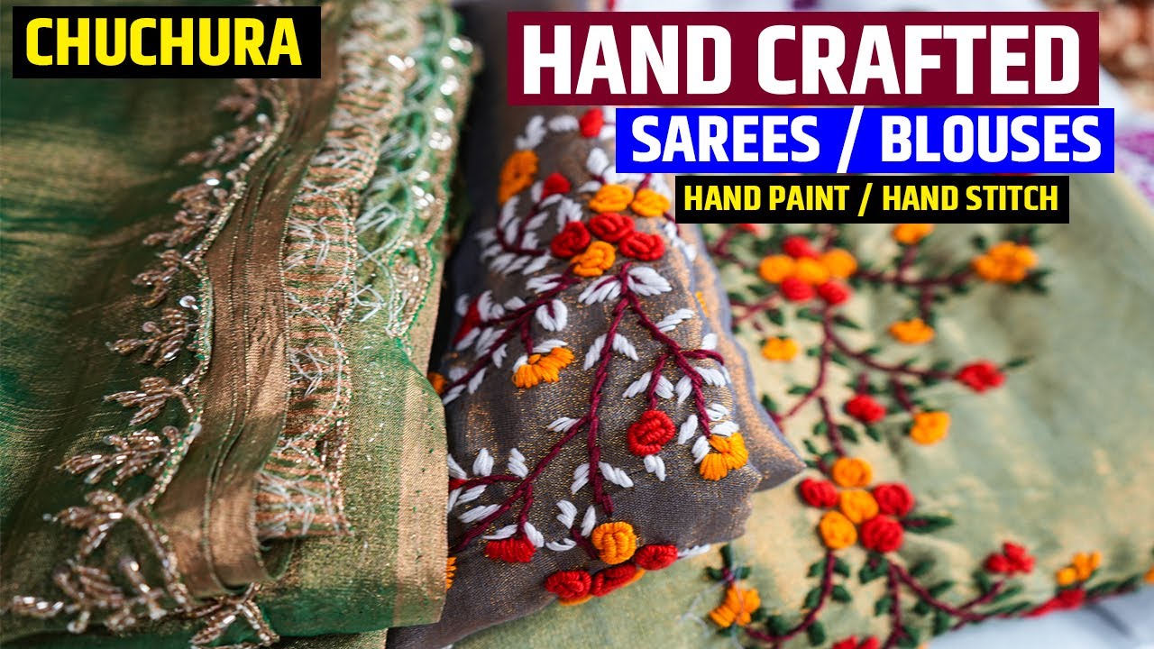 Hand Crafted ( Hand Work/ Hand Paint ) Boutique Sarees, Blouses Manufacturer in Hooghly, West Bengal