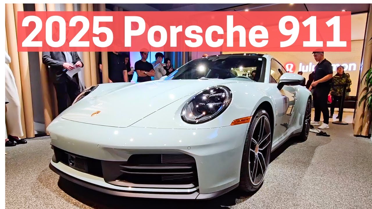 New 2025 Porsche 911 (992.2) Carrera Reveal!