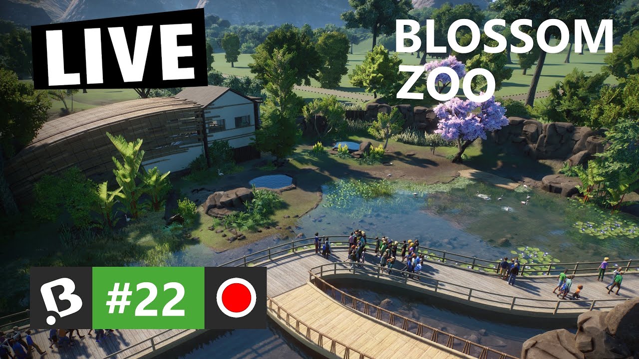 Live 🔴 | Budova v mokřadech | #22 | Planet ZOO CZ