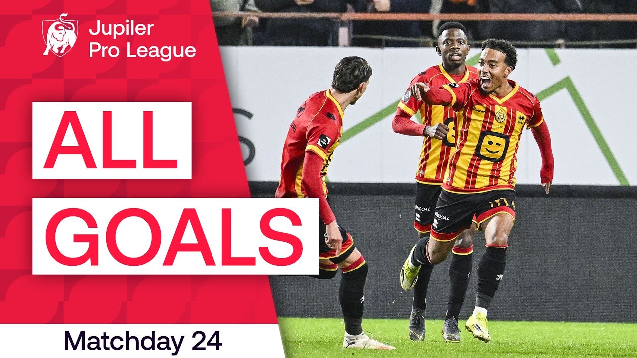 ALLE DOELPUNTEN | Speeldag 24 - Jupiler Pro League