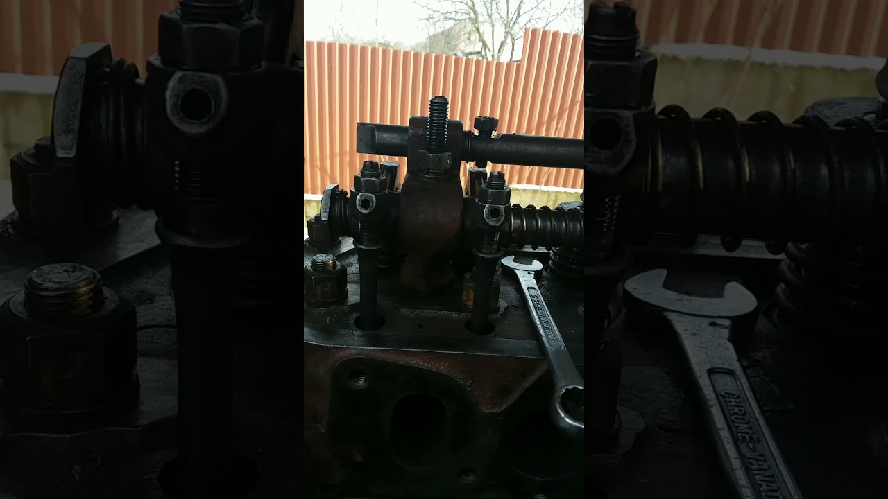 Регулювання зазорів клапанів і декомпресора Д-65. ЮМЗ 82 71