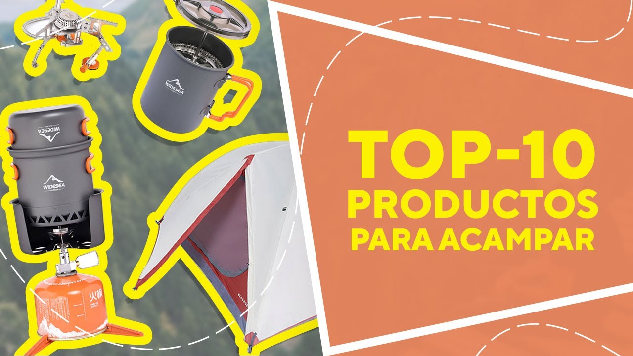 TOP - 10 productos para acampar de AliExpress. Los mejores artículos y productos de China.