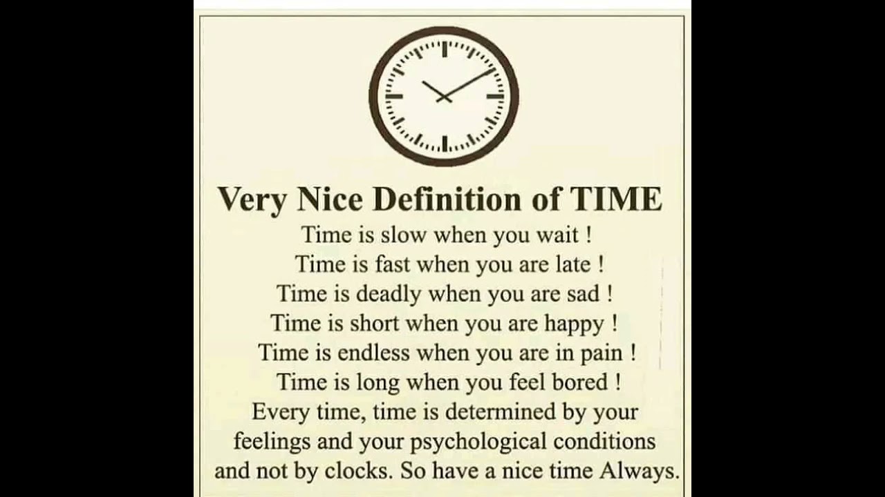 definition of time