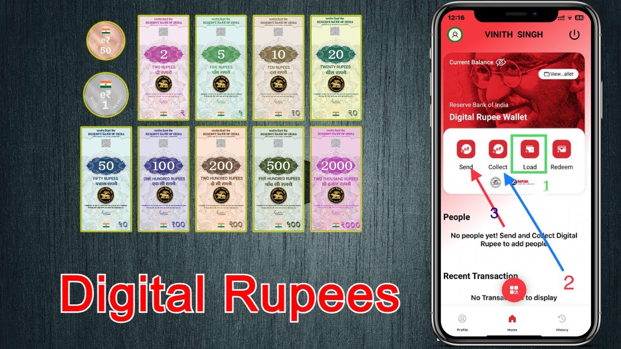 💥Digital Rupee App Tutorial | How to Create Account and Use e-Rupee - CBDC