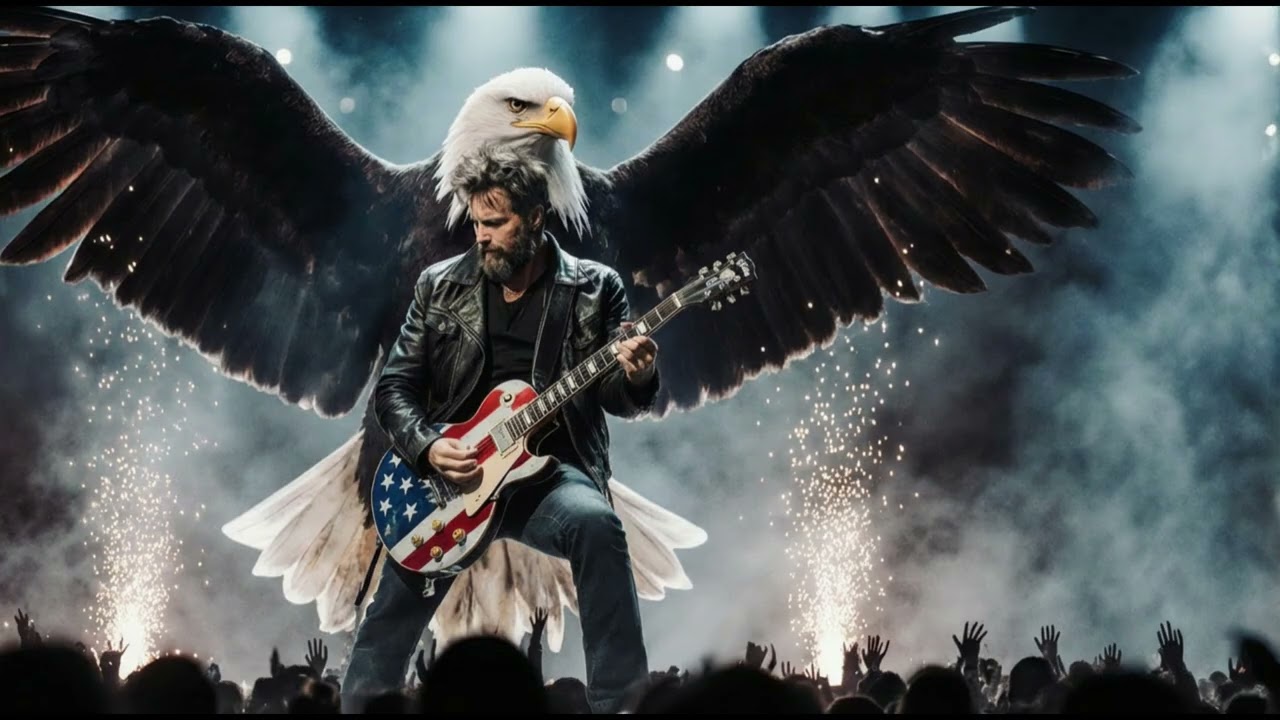 AMERICAN EAGLE BLUES ROCK ⚡ Ultimate Guitar Mix 1H 52M   Bonamassa · SRV · ZZ Top Vibes