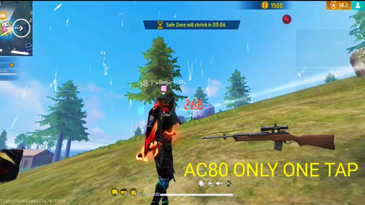 AC80 ONLY ONE TAP 🔥 | DARK TAP FF 