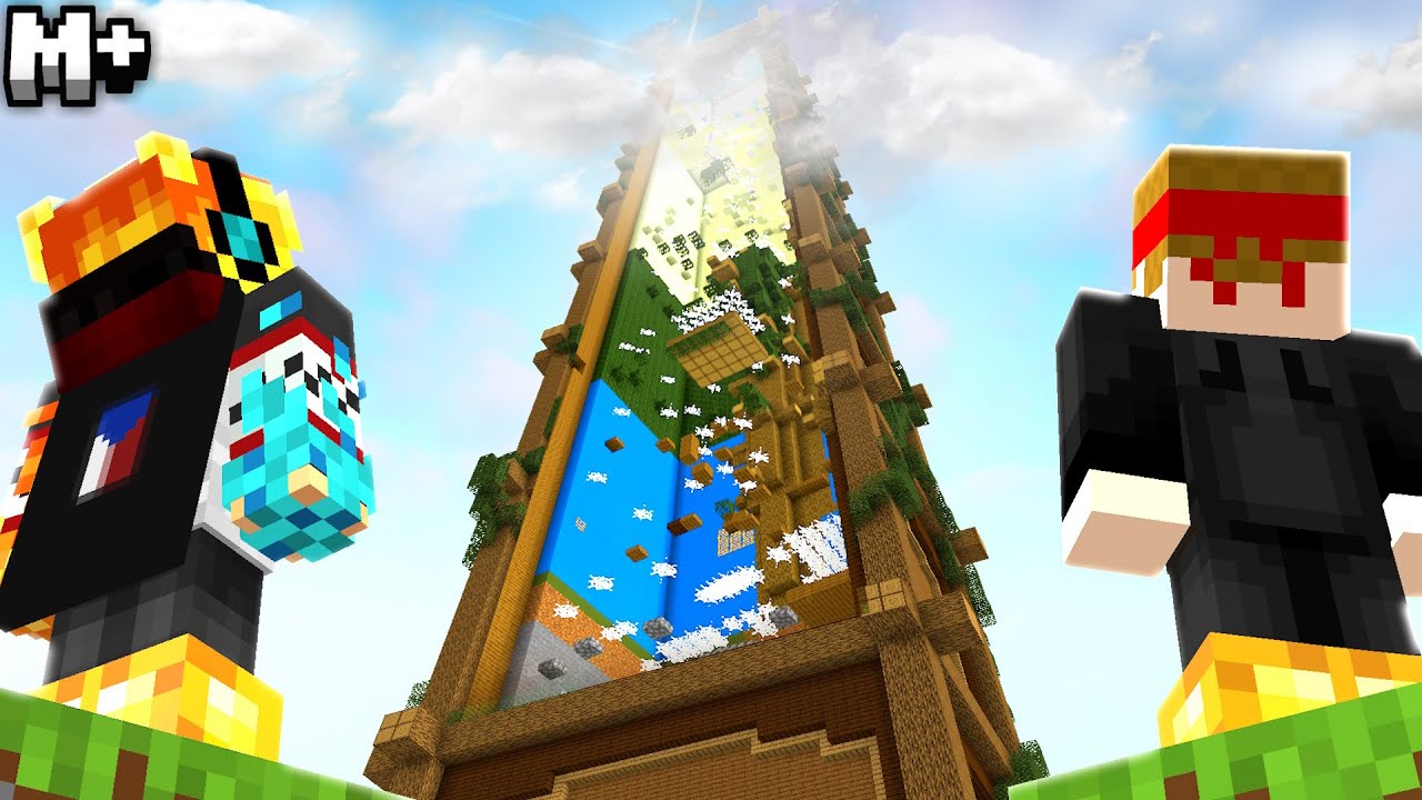 Zahrál jsem si PARKOUR MEGA VĚŽ na Majnru