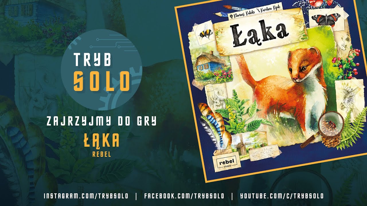 🇵🇱 Łąka (Rebel) | Zaglądam do gry (unboxing)