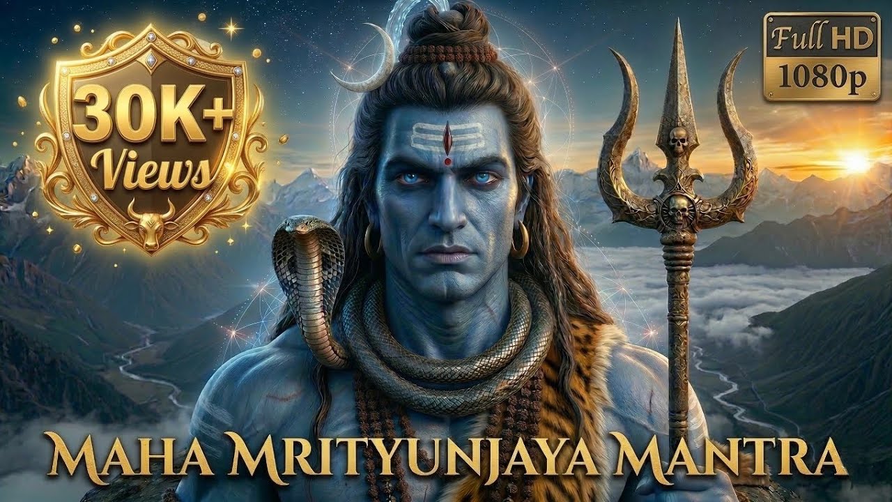 Maha Mrityunjaya Mantra 108 Times | Healing Shiva Prayer for Protection and Peace