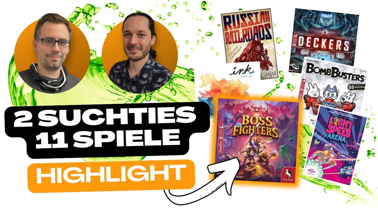 2 Suchties - 11 Spiele | Team Aufgetischt 