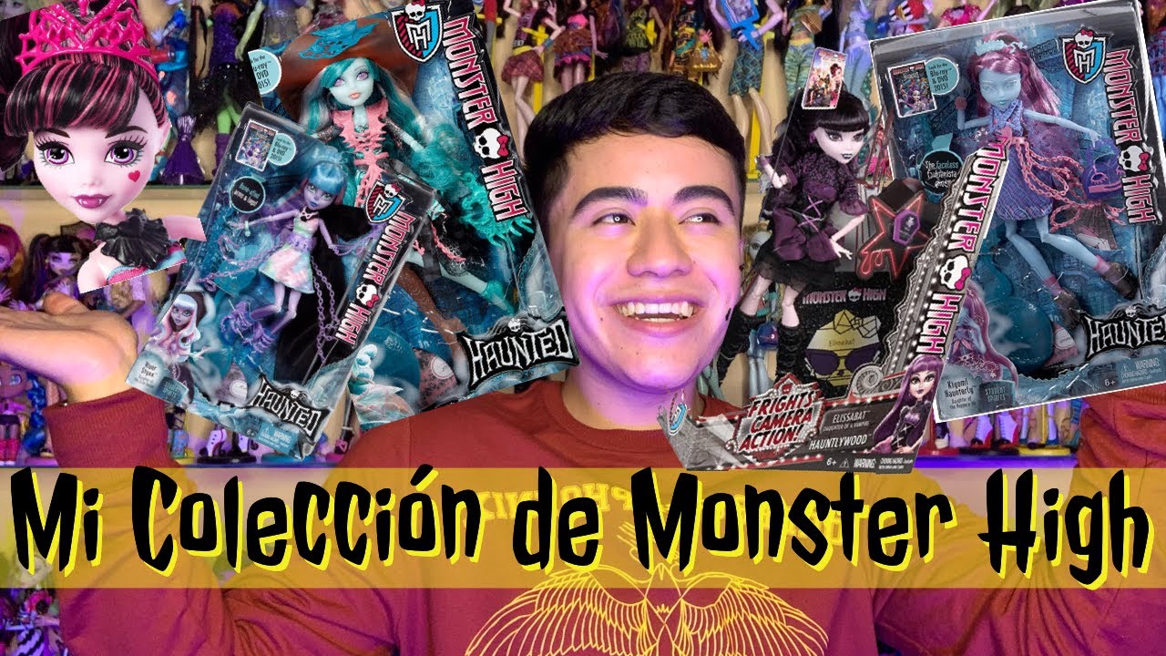 Mi Colección de MONSTER HIGH 2021/ Más de 150 muñecas 😱/CarlitosFlores